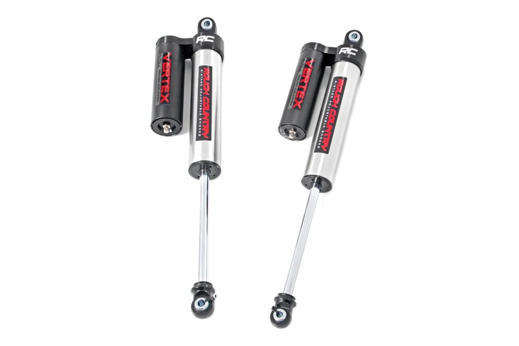 Rough Country Vertex 2.5 Reservoir Rear Shocks 5-7.5β³ Ford F-150 2WD (2014-2021)