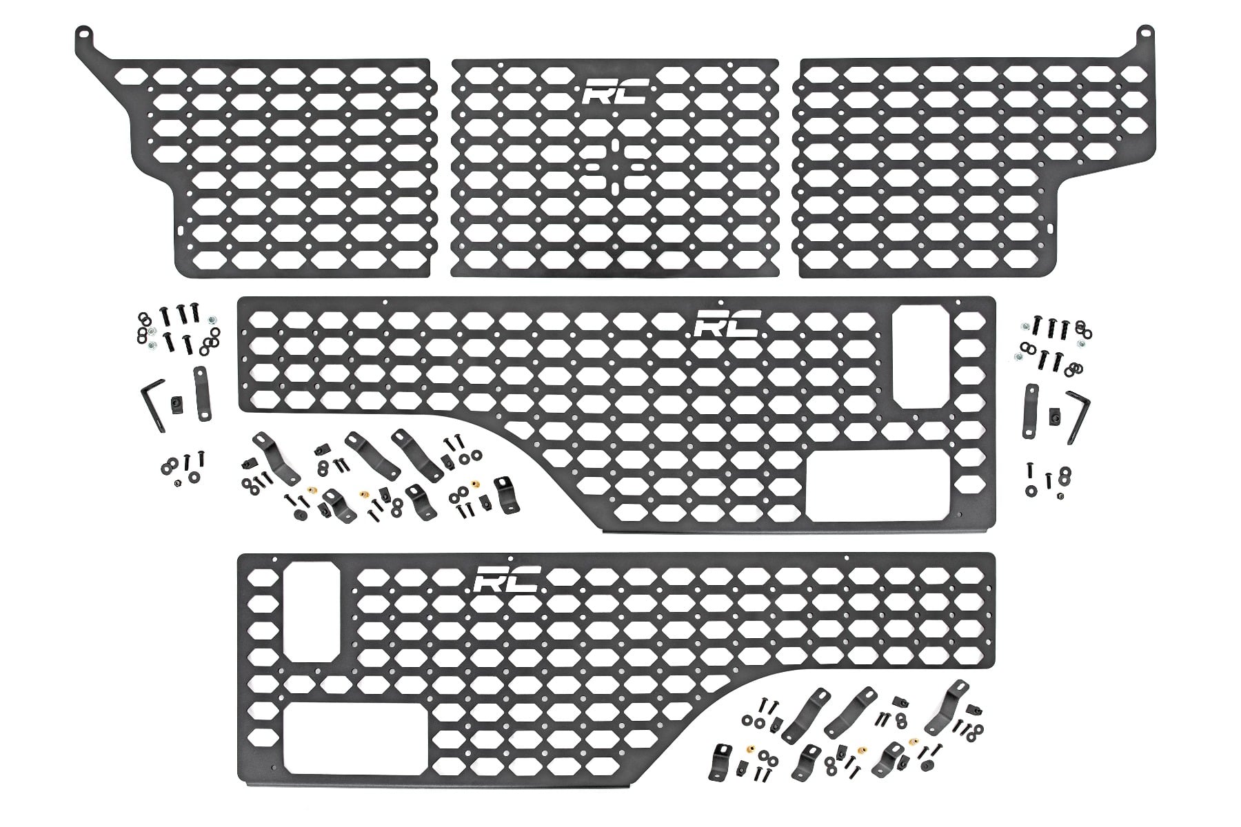 Rough Country Molle Panel Kit Combo Bed Jeep Gladiator JT 4WD (2020-2026)