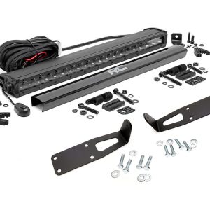 Rough Country LED Light Kit Bumper Mount 20β³ Black Single Row Ram 2500 (03-18)/3500 (03-18)