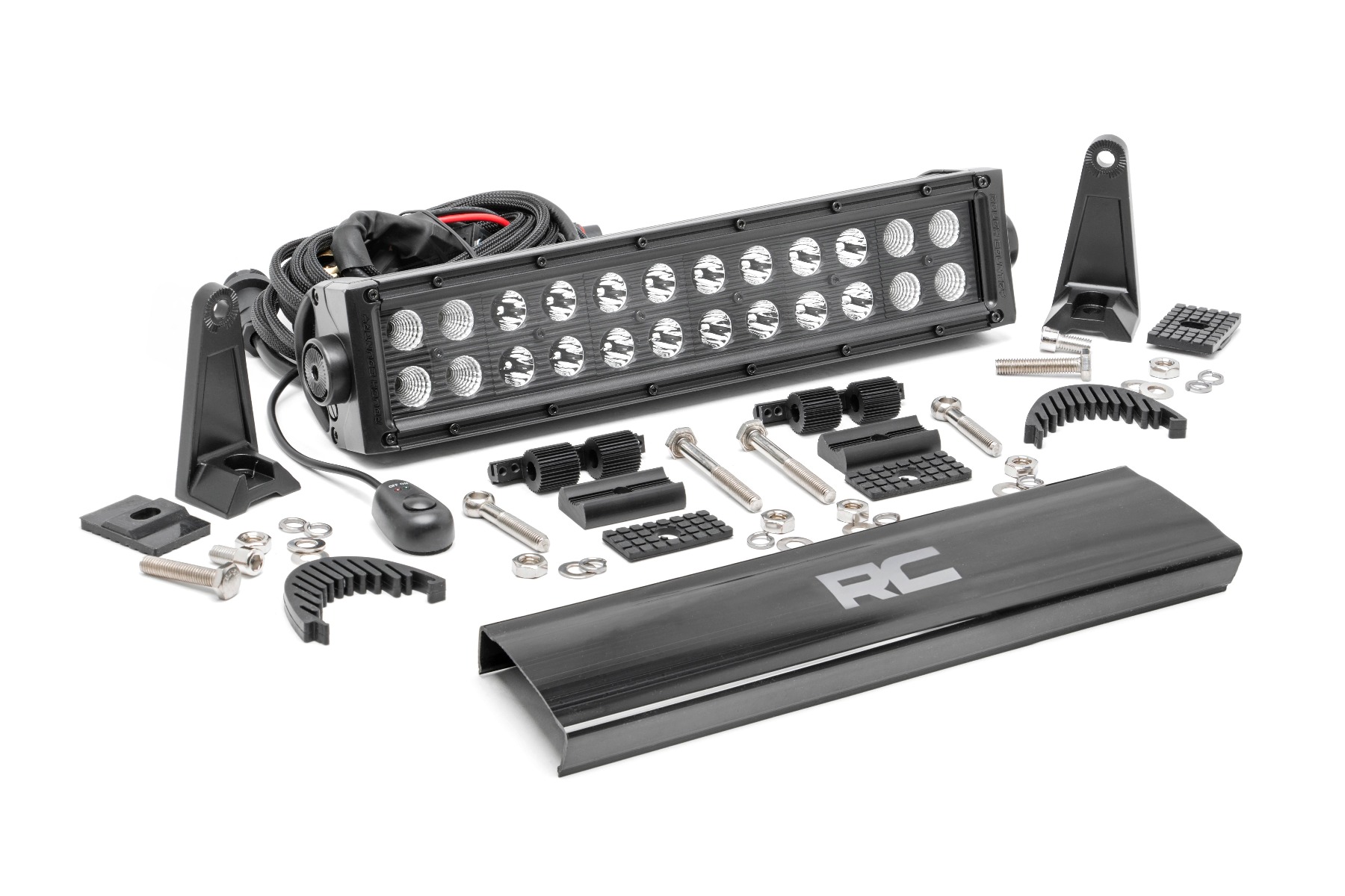 Rough Country 12 Inch Black Series LED Light Bar Dual Row