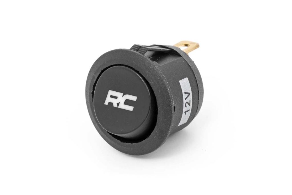 Rough Country Rocker Switch Round with Logo