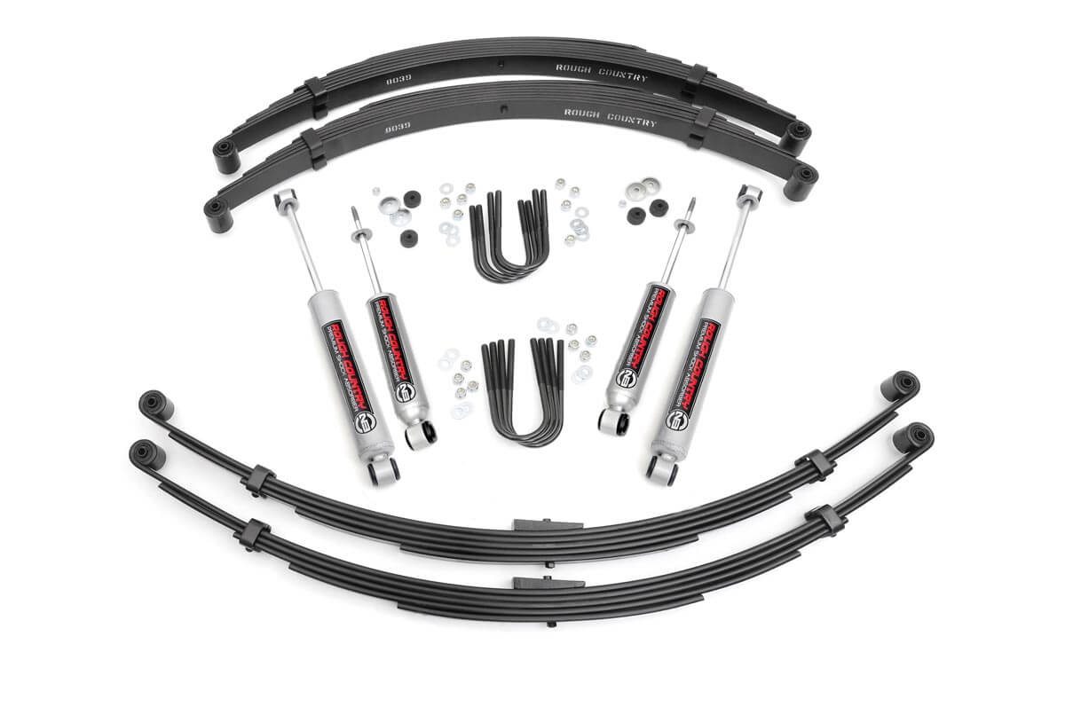 Rough Country 2.5 Inch Lift Kit International Scout II 4WD (1971-1973)
