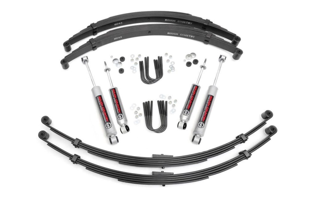 Rough Country 4 Inch Lift Kit International Scout II 4WD (1974-1980)
