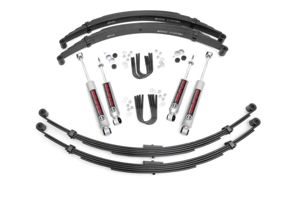 Rough Country 4 Inch Lift Kit International Scout II 4WD (1971-1973)