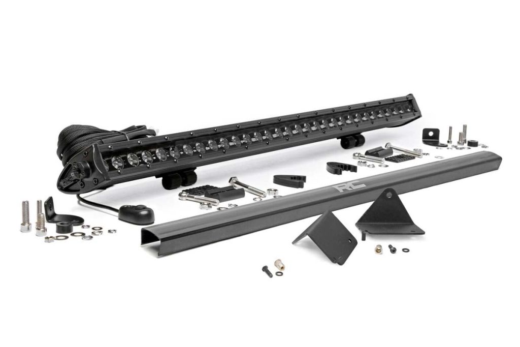 Rough Country LED Light Under Bed 30″ Black Single Row Can-Am Defender HD 5/HD 8/HD 9/HD 10