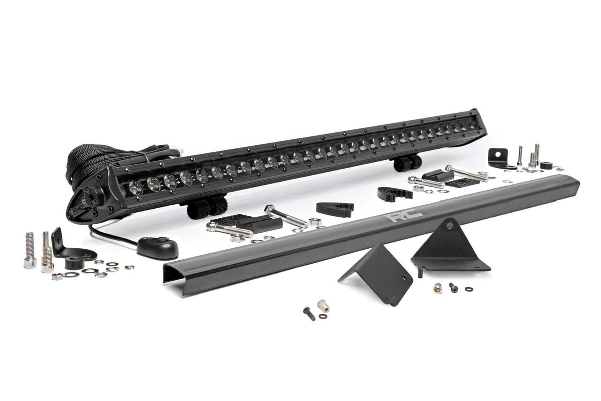 Rough Country LED Light Under Bed 30β³ Black Single Row Can-Am Defender HD 5/HD 8/HD 9/HD 10