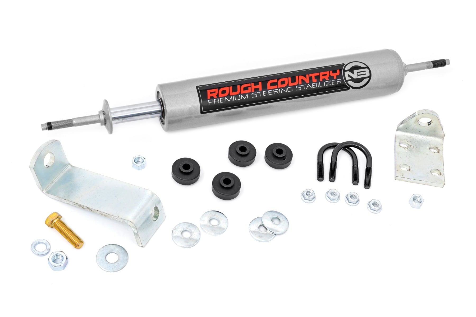 Rough Country N3 Steering Stabilizer Chevy C10 Truck 2WD (1969-1987)