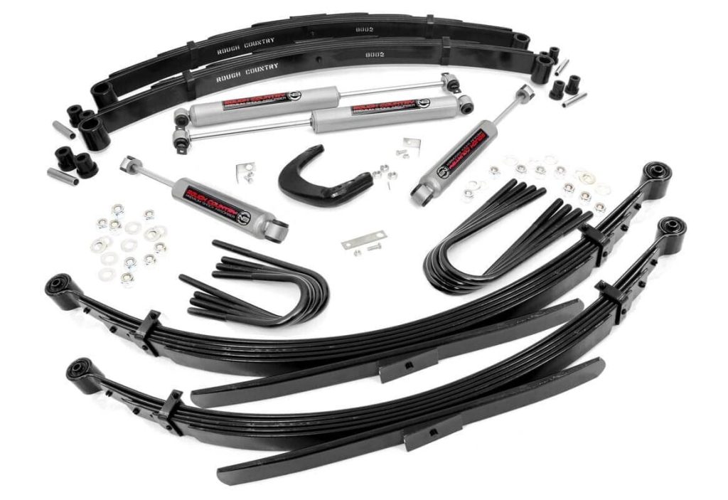 Rough Country 6 Inch Lift Kit Rear Springs Chevy/GMC 3/4-Ton Suburban/C20/K20 Truck/C25/K25 Truck (73-76)