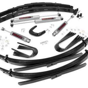 Rough Country 4 Inch Lift Kit 52 Inch Rear Springs Chevy/GMC 3/4-Ton Suburban/C25/K25 Truck (73-76)