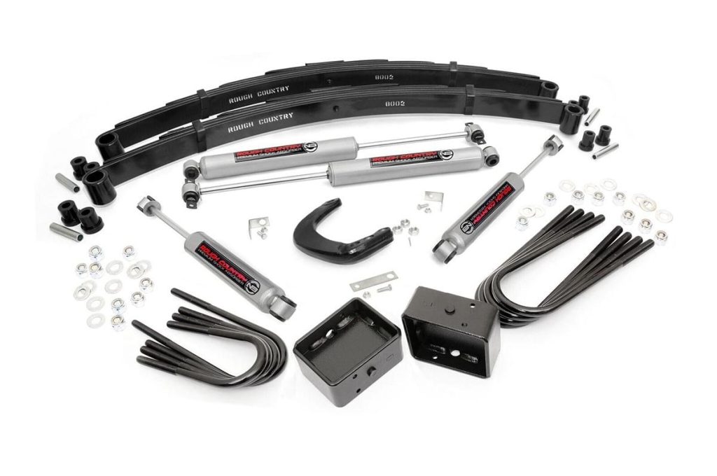 Rough Country 4 Inch Lift Kit Chevy/GMC C20/K20 C25/K25 Truck/Half-Ton Suburban (77-91)