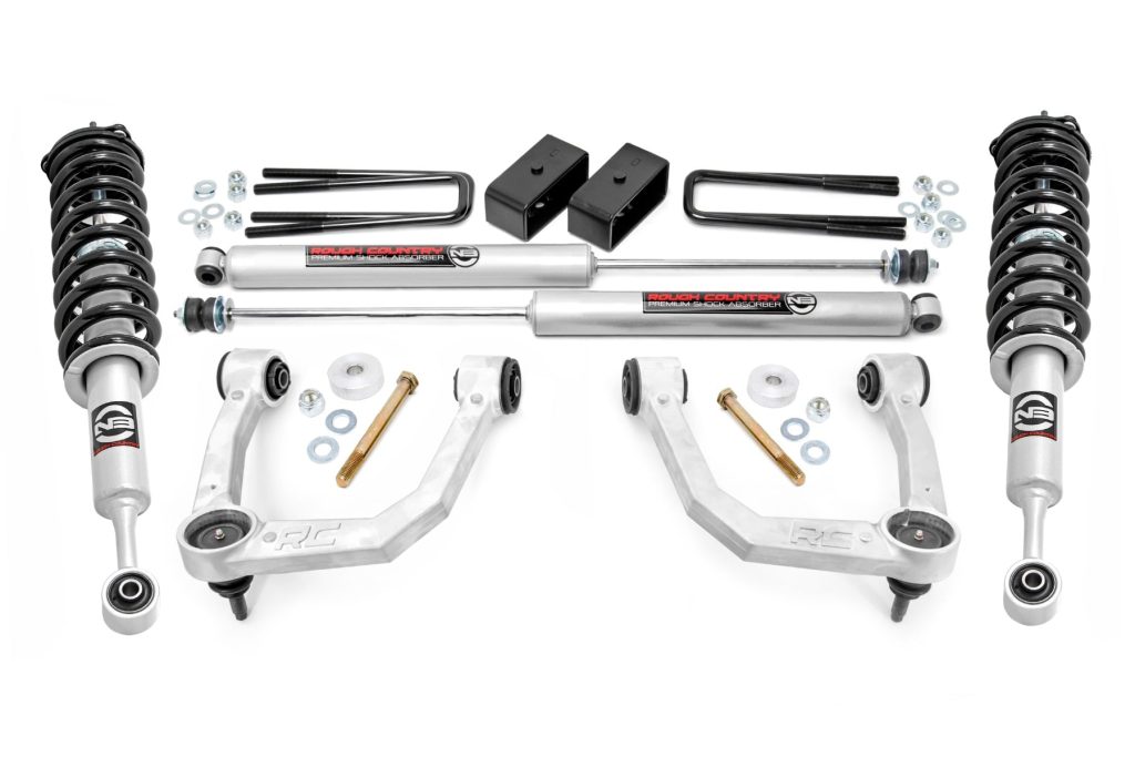 Rough Country 3.5 Inch Lift Kit UCA N3 Struts Toyota Tacoma 2WD/4WD (2005-2023)