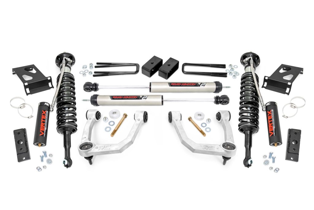 Rough Country 3.5 Inch Lift Kit UCA Vertex/V2 Toyota Tacoma 2WD/4WD (2005-2023)