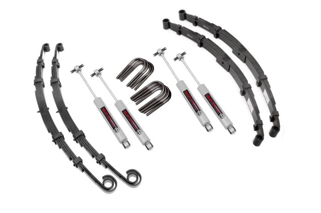 Rough Country 2.5 Inch Lift Kit Jeep CJ5/CJ7 4WD (1955-1968)