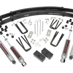 Rough Country 3 inch Lift Kit Rear Blocks Toyota Truck 4WD (1984-1985)
