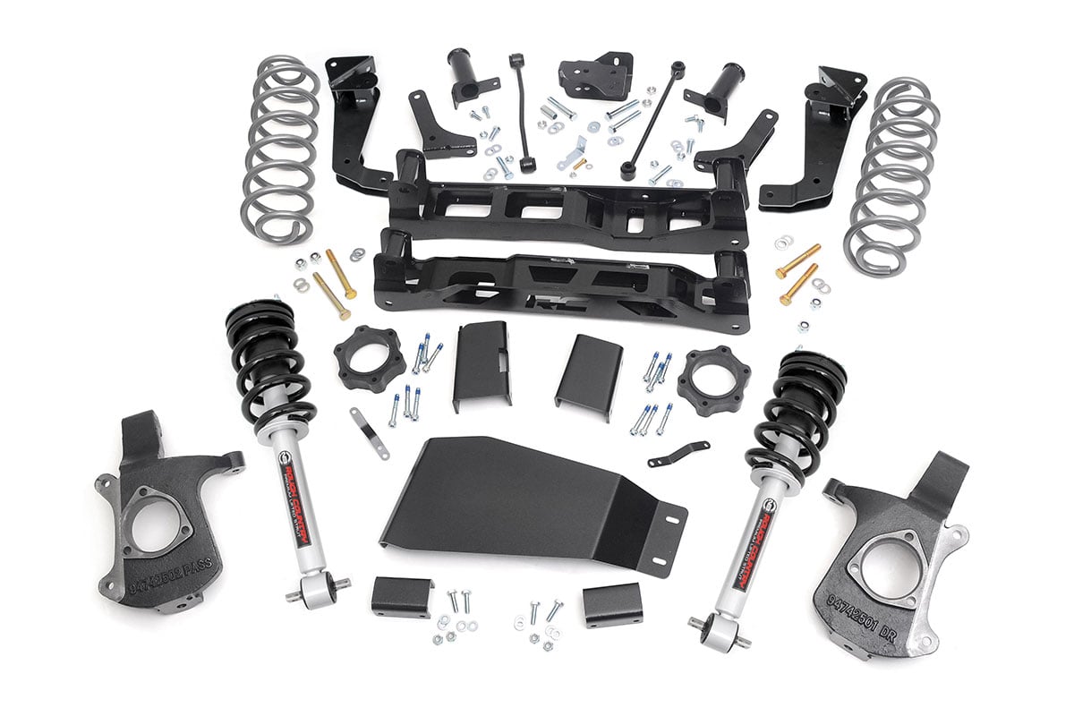 Rough Country 7 Inch Lift Kit N3 Struts Chevy/GMC SUV 1500 2WD/4WD (2007-2014)