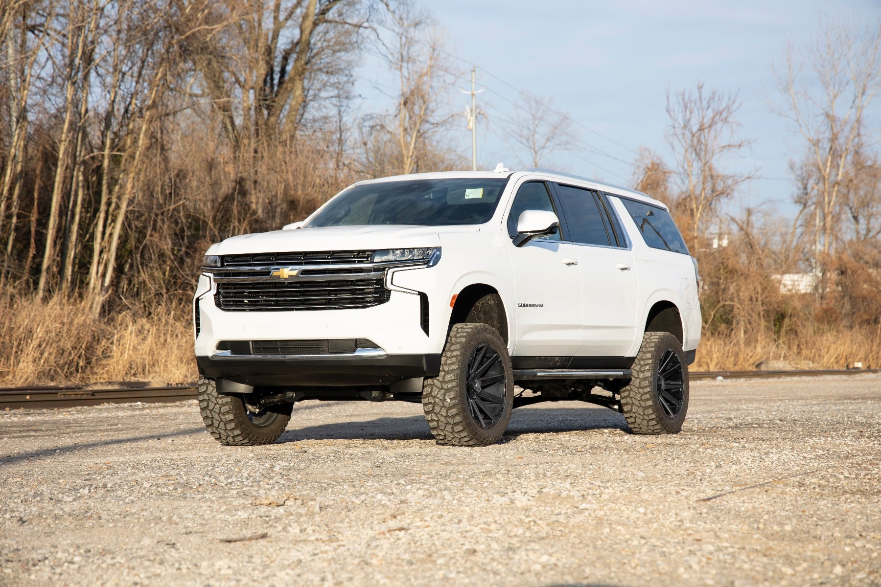 Rough Country 6 Inch Lift Kit Chevy/GMC SUV 1500 4WD (2021-2026)