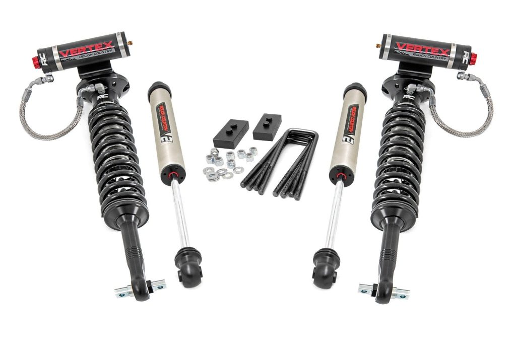 Rough Country 2 Inch Lift Kit Vertex/V2 Ford F-150 4WD (2021-2026)