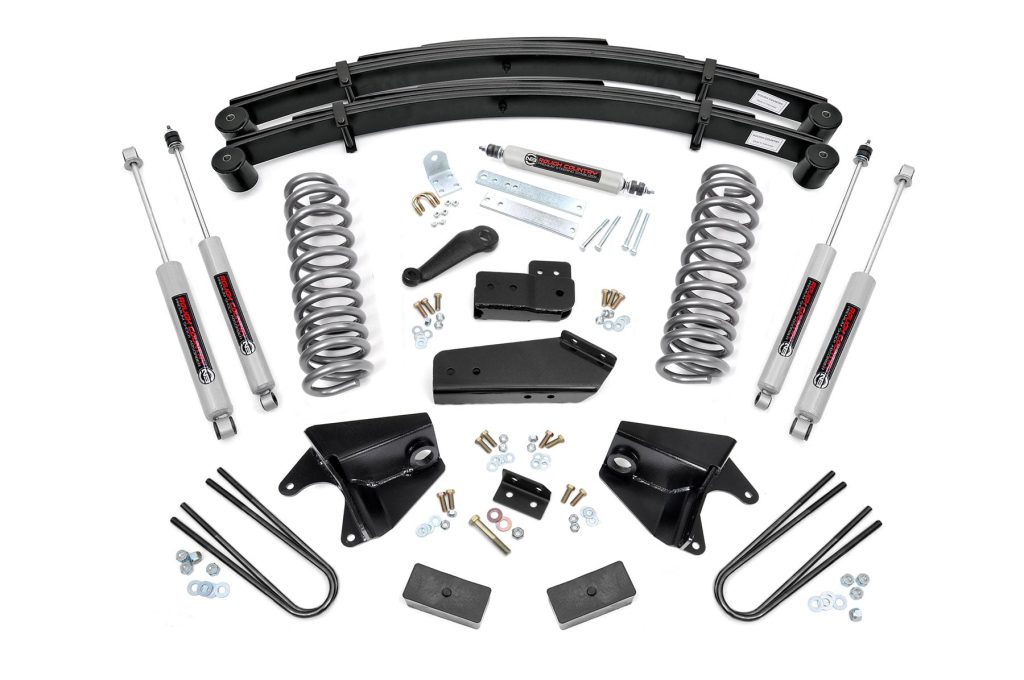 Rough Country 6 Inch Lift Kit RR Springs Ford Bronco/F-150 4WD (1980-1996)