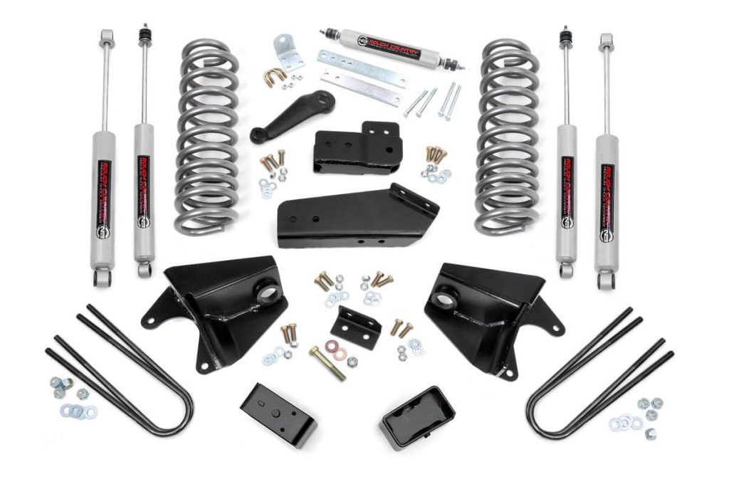 Rough Country 4 Inch Lift Kit Ford F-150 2WD (1980-1996)