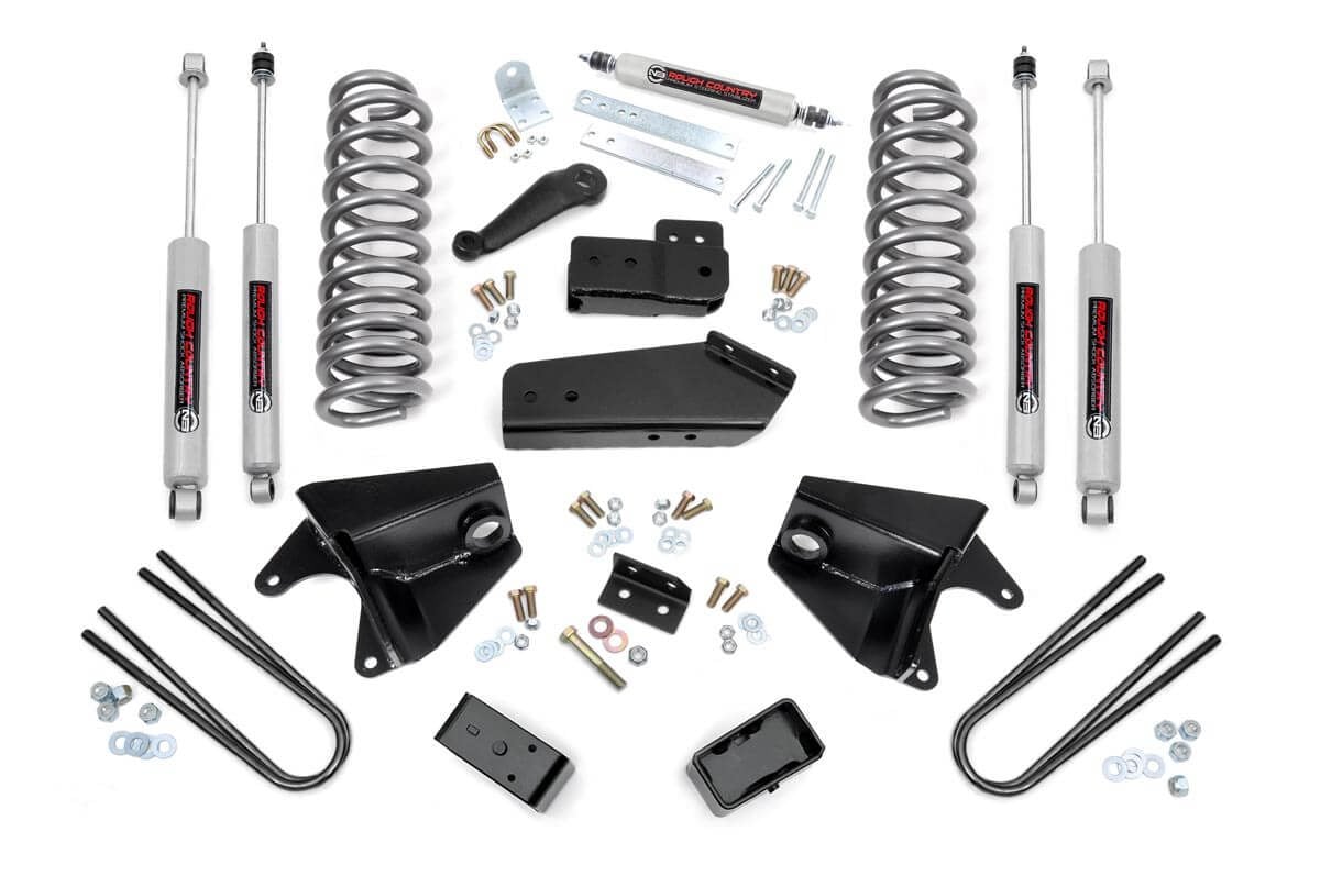 Rough Country 4 Inch Lift Kit Ford F-150 2WD (1980-1996)
