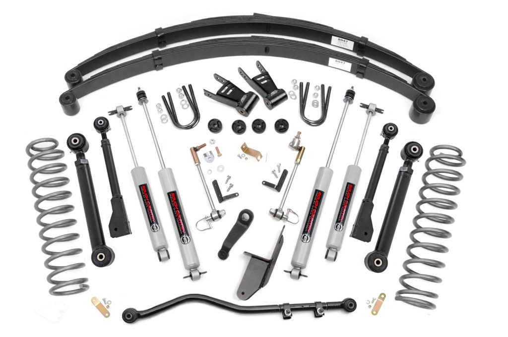 Rough Country 6.5 Inch Lift Kit X-Series Jeep Cherokee XJ 2WD/4WD (1984-2001)