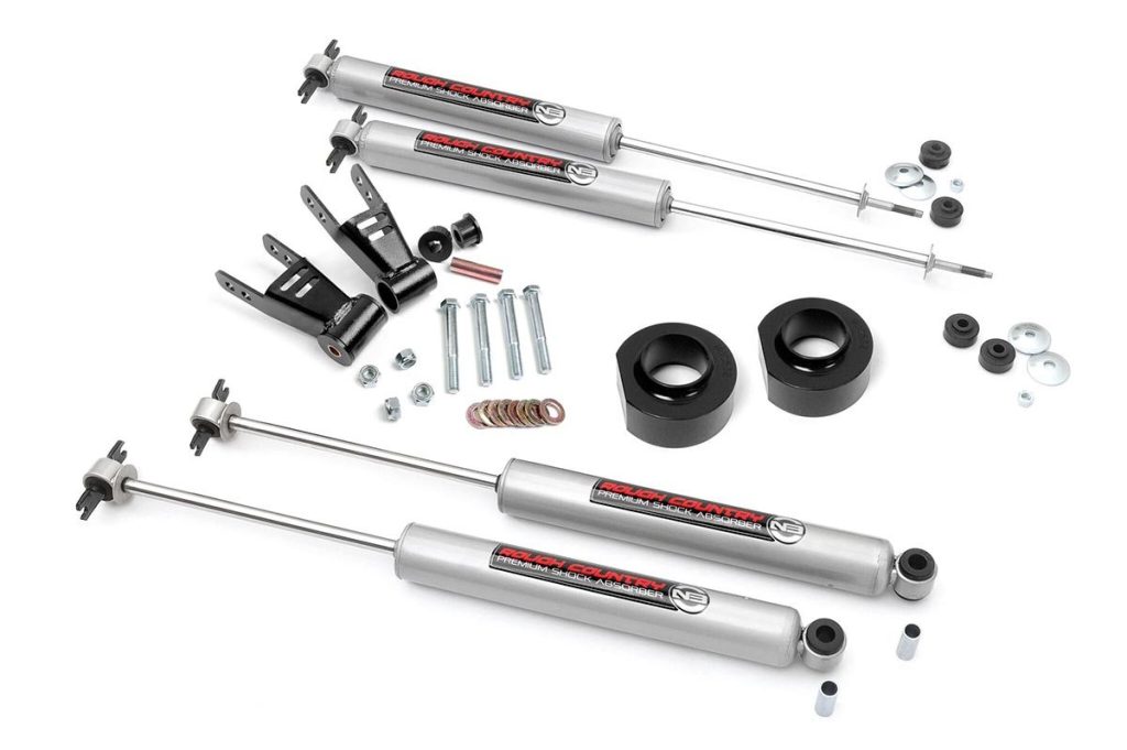 Rough Country 1.5 Inch Lift Kit Jeep Cherokee XJ 2WD/4WD (1984-2001)