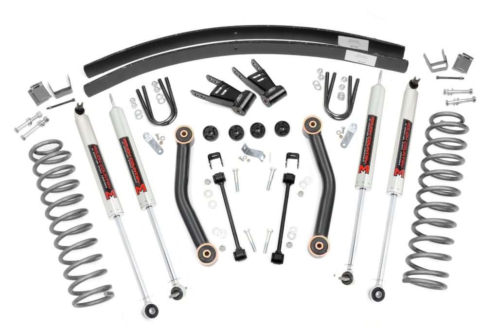Rough Country 4.5 Inch Lift Kit M1 Rear AAL Jeep Cherokee XJ 2WD/4WD (1984-2001)