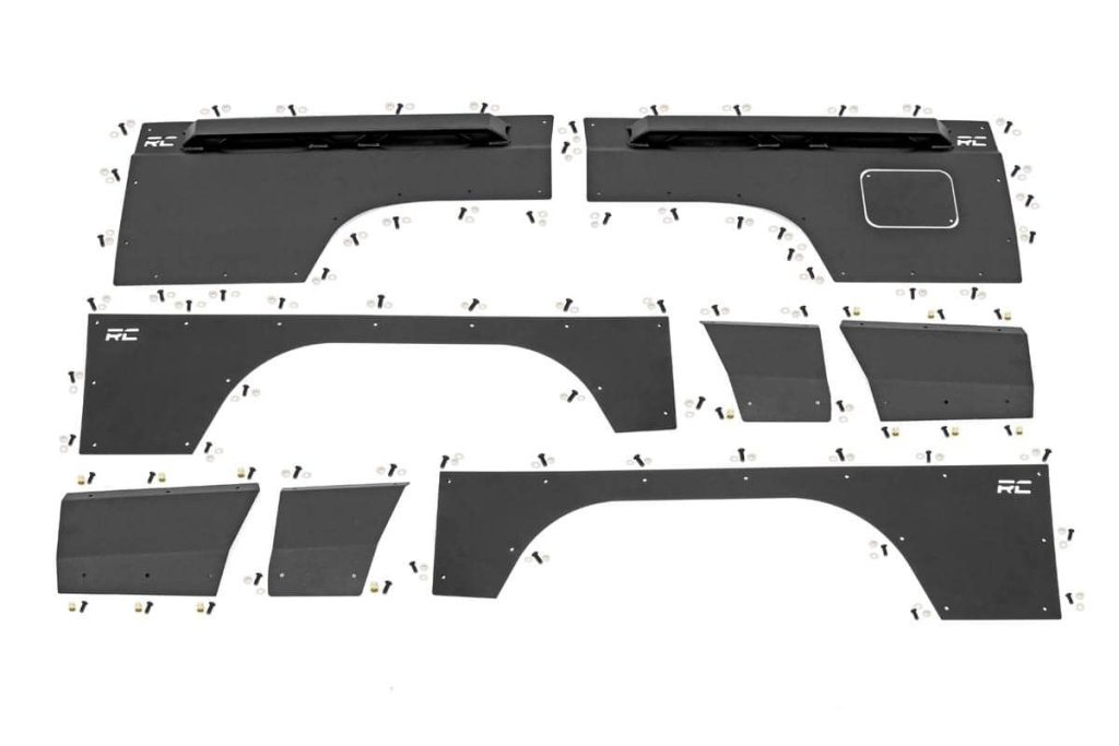 Rough Country Full Body Armor FR & RR Combo Jeep Cherokee XJ 2WD/4WD (1984-1996)