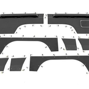 Rough Country Full Body Armor FR & RR Combo Jeep Cherokee XJ 2WD/4WD (1984-1996)