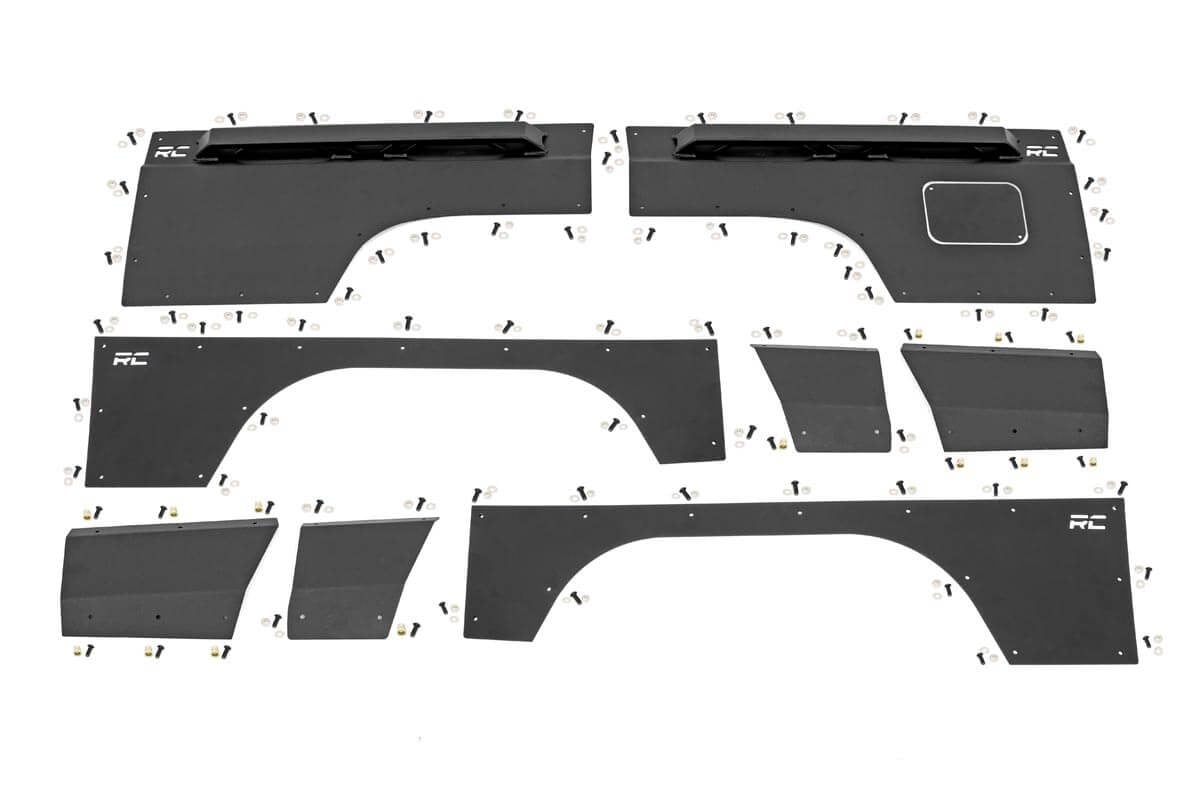 Rough Country Full Body Armor FR & RR Combo Jeep Cherokee XJ 2WD/4WD (1984-1996)