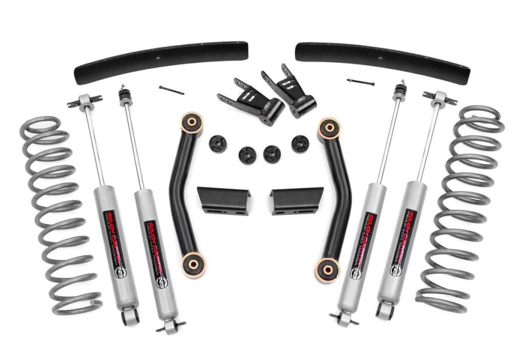 Rough Country 4.5 Inch Lift Kit Jeep Comanche MJ 4WD (1986-1992)