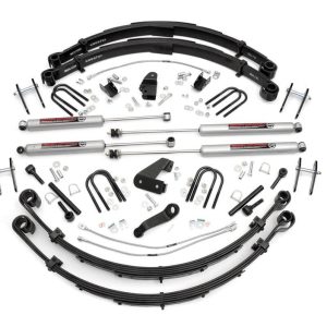 Rough Country 6 Inch Lift Kit Power Steer Jeep Wrangler YJ 4WD (1987-1995)