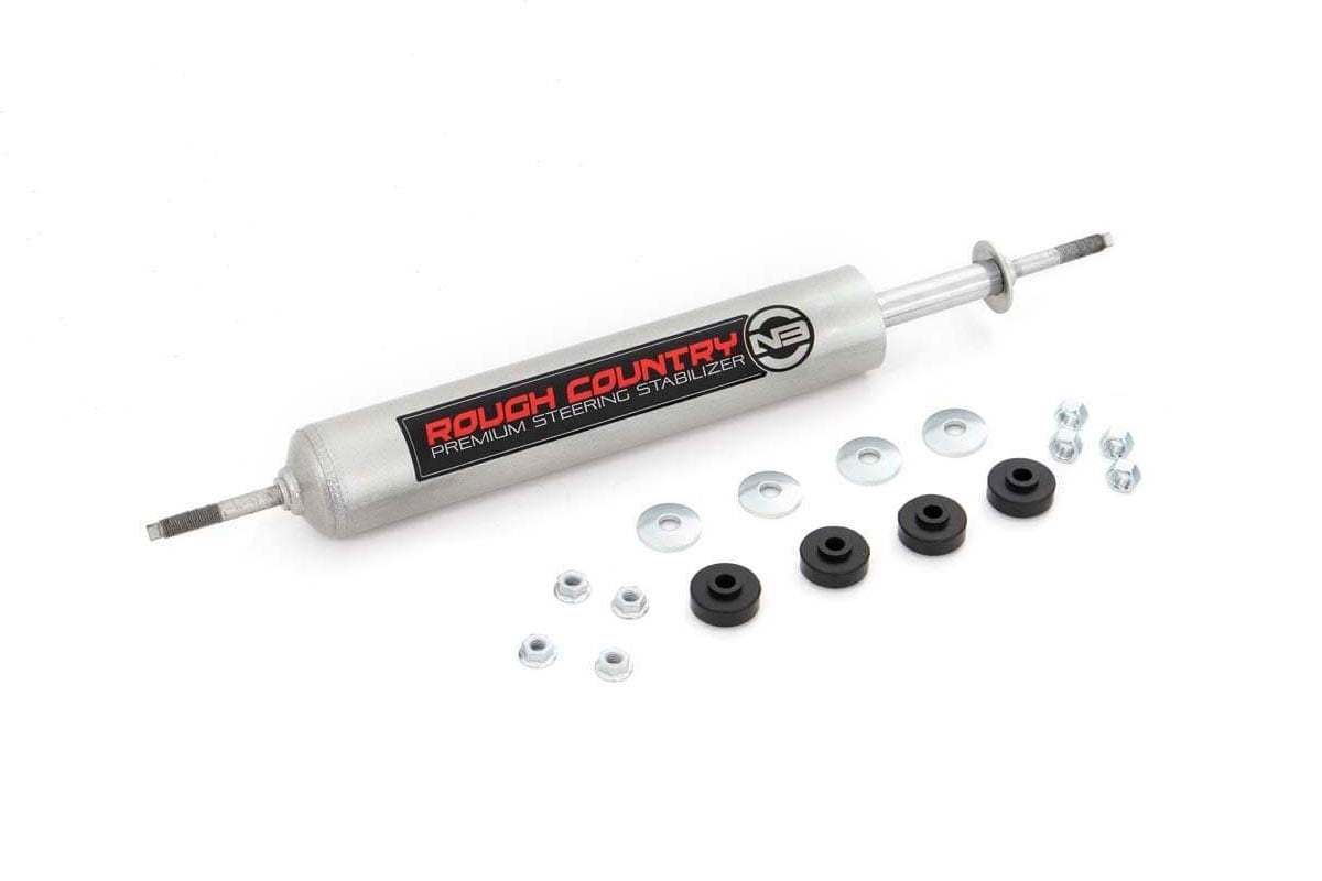 Rough Country N3 Steering Stabilizer Ford Bronco/F-100/F-150 4WD (1970-1979)