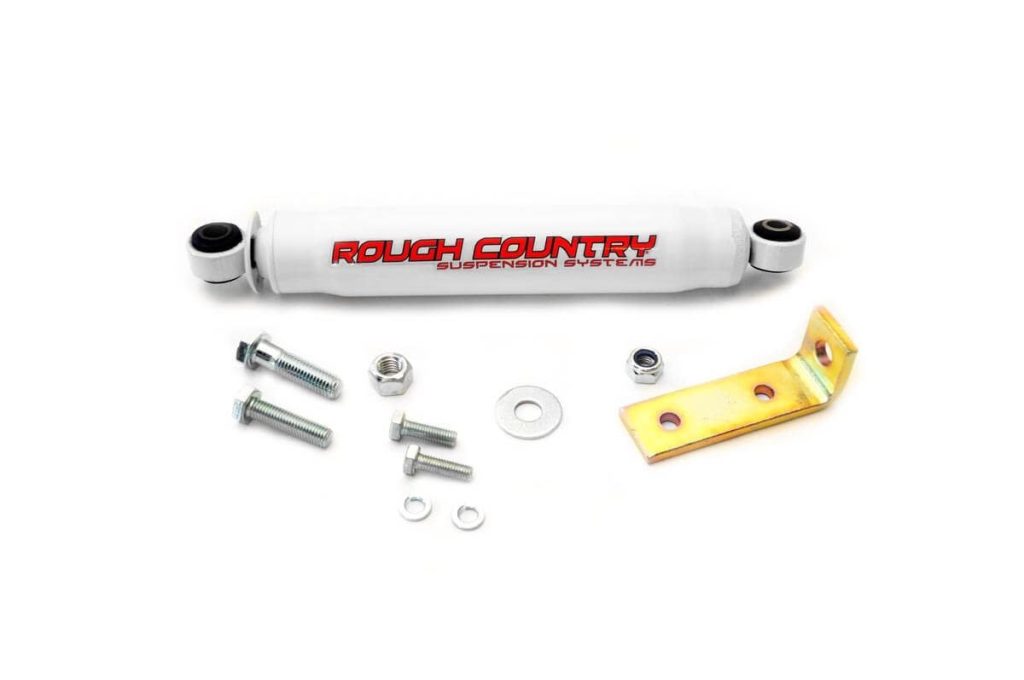 Rough Country N3 Steering Stabilizer Nissan D21 Hardbody Truck (86-94)/Pathfinder (87-95)