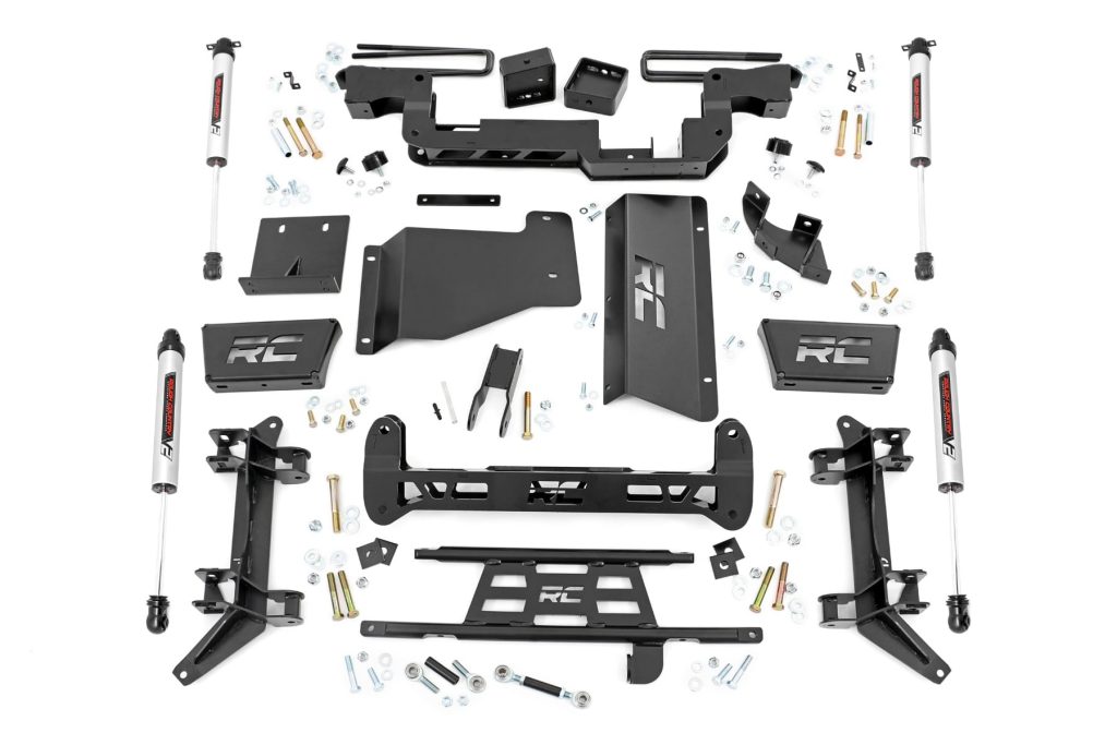 Rough Country 6 Inch Lift Kit 8-Lug V2 Chevy 3/4-Ton Suburban/C2500/K2500 Truck/C3500/K3500 Truck (88-00)