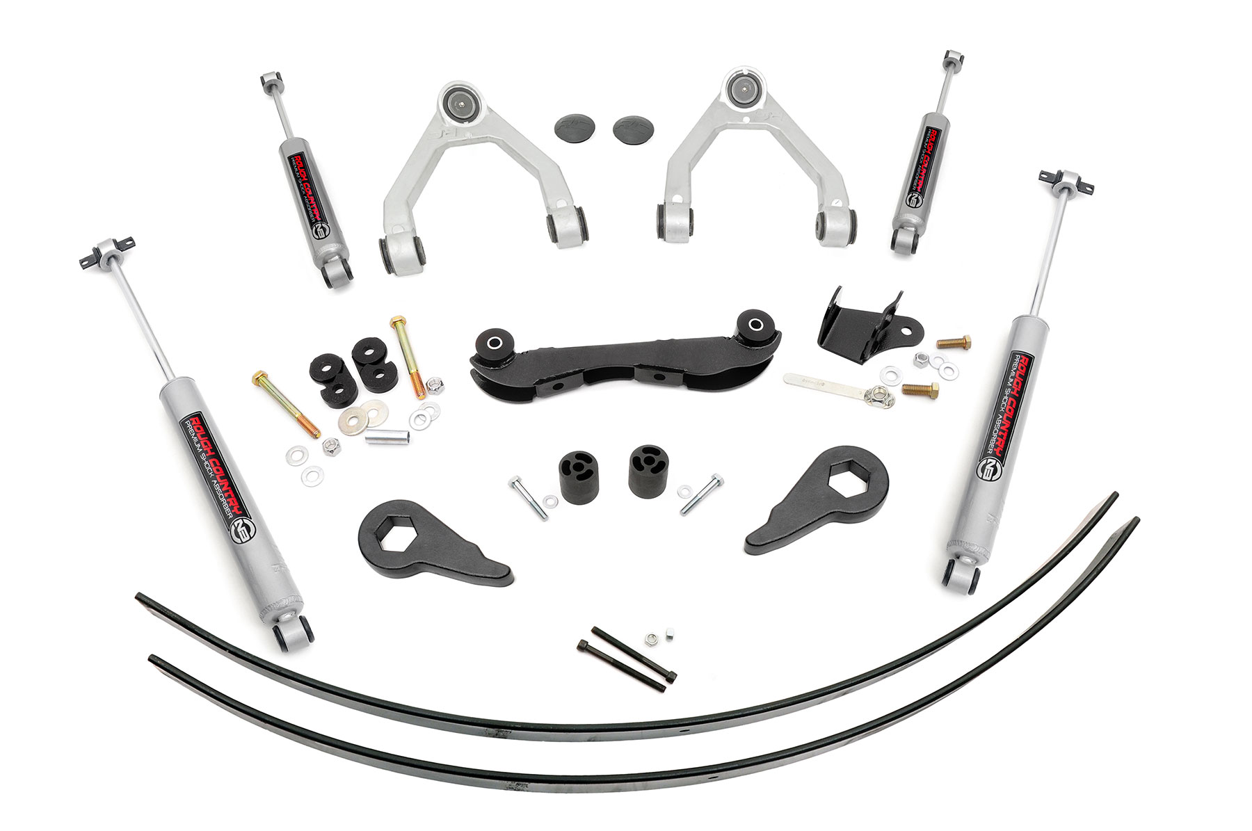 Rough Country 2-3 Inch Lift Kit Rear AAL Chevy/GMC 1500 Truck & SUV 4WD (1988-1999)