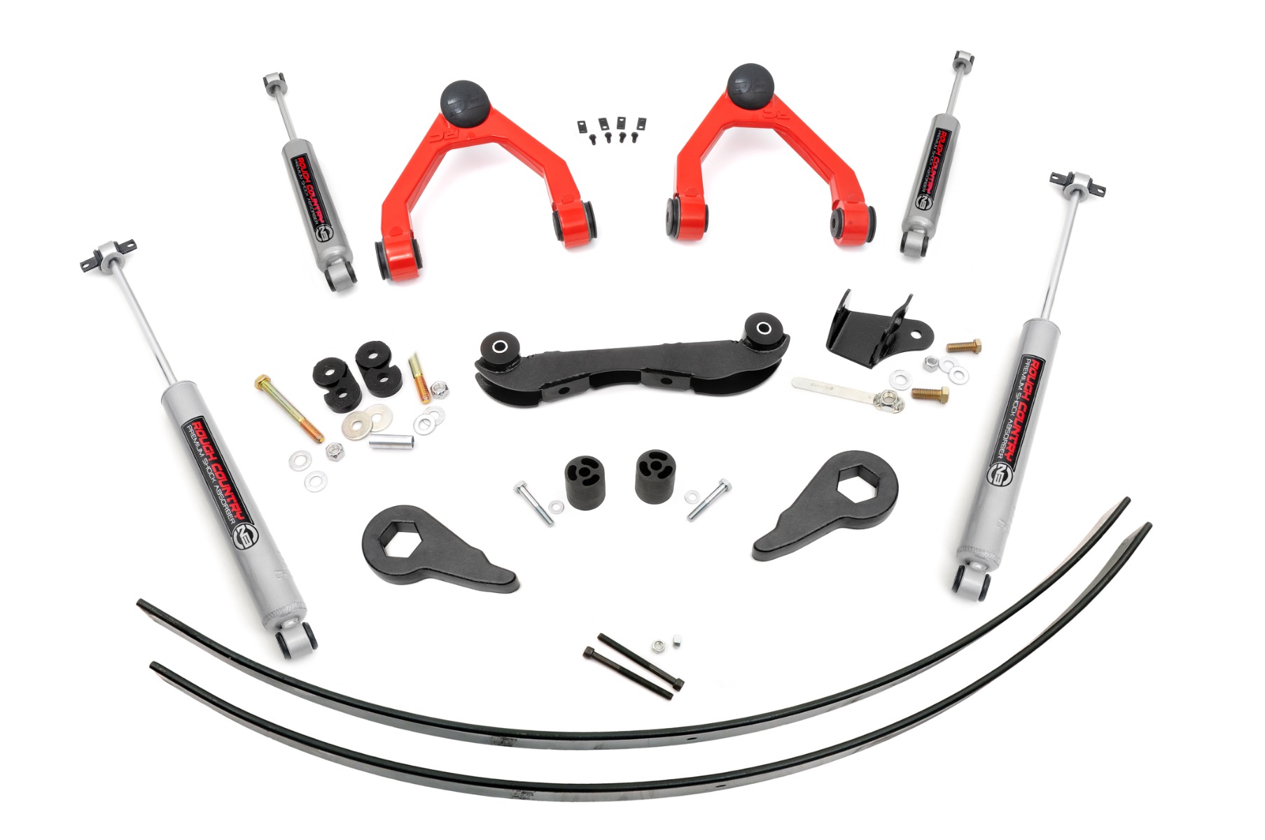 Rough Country 2-3 Inch Lift Kit Rear AAL Chevy/GMC 1500 Truck & SUV 4WD (1988-1999)