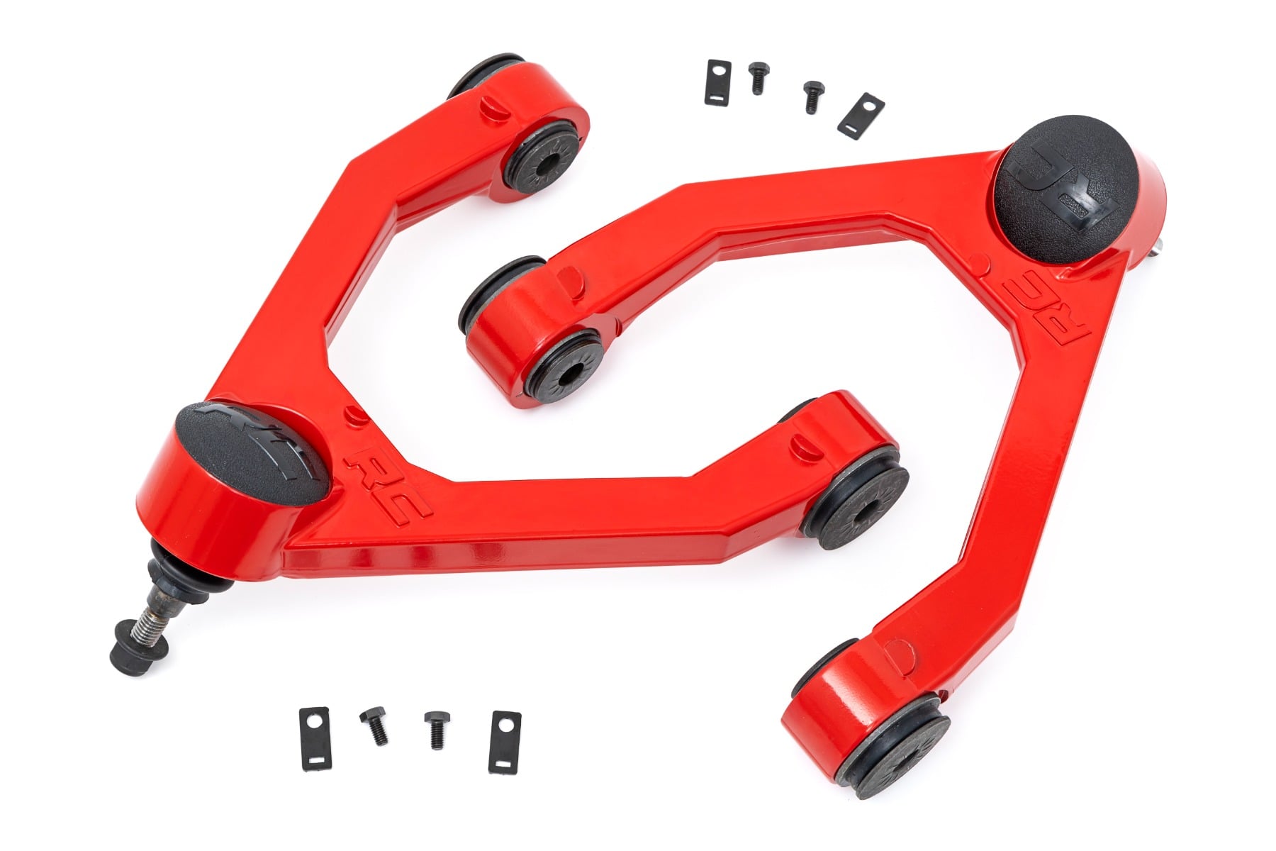 Rough Country Red Forged Upper Control Arms 2-3 Inch Lift Chevy/GMC 1500 Truck & SUV (88-99)