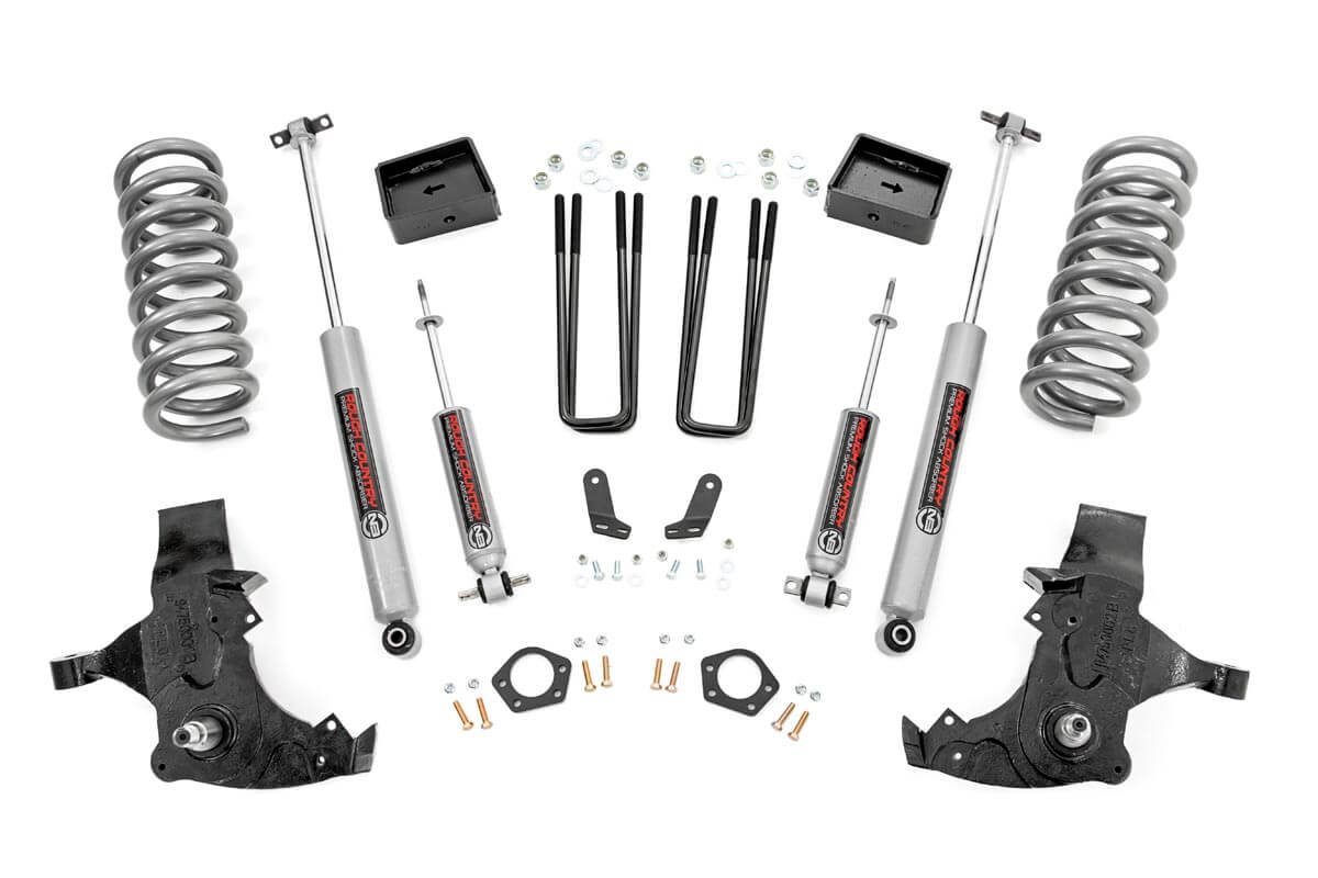 Rough Country 6 Inch Lift Kit Chevy C1500 Truck 2WD (1988-1999)