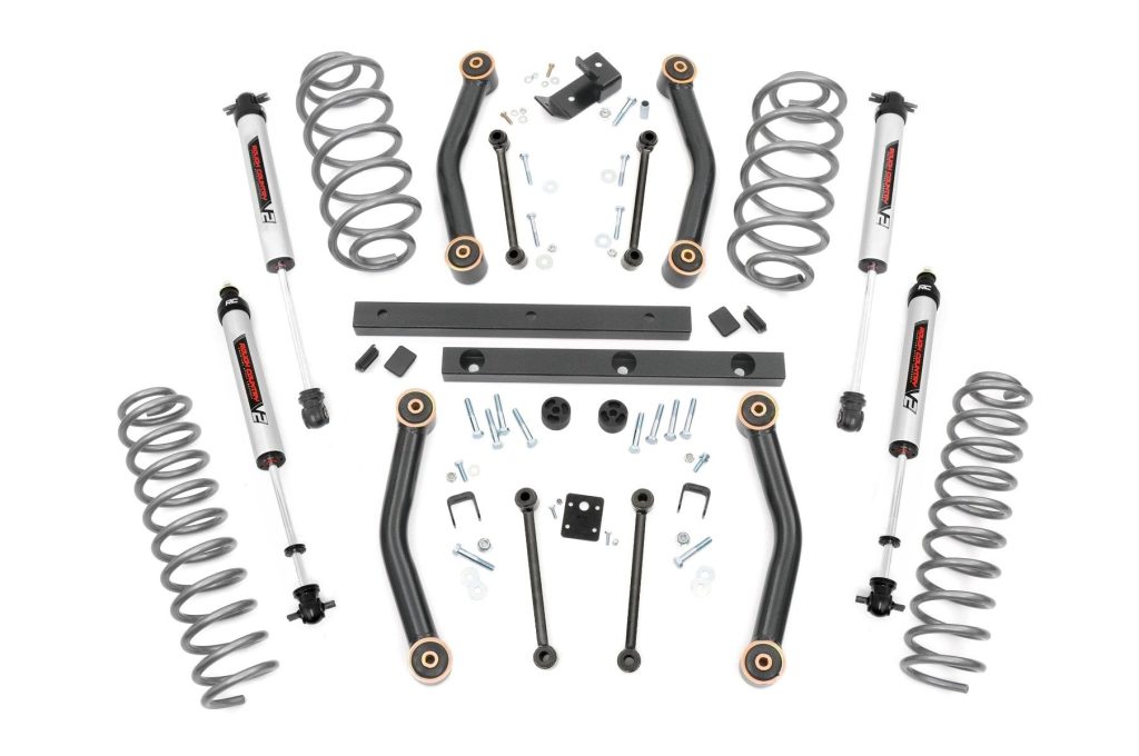 Rough Country 4 Inch Lift Kit V2 Jeep Wrangler TJ (03-06)/Wrangler Unlimited (04-06)