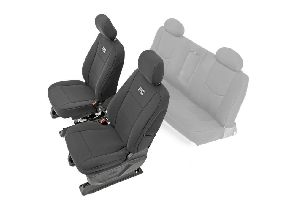 Rough Country Seat Covers FR 40/20/40 Chevy/GMC 1500 2WD/4WD (14-18 & Classic)