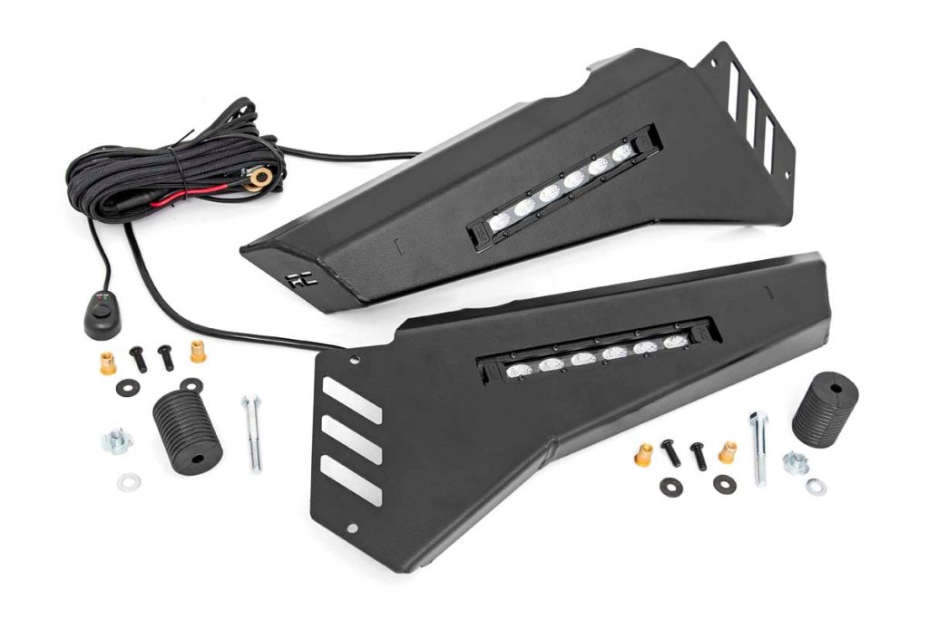 Rough Country Bumper Wings Stinger 6″ Led Combo Honda Pioneer 1000