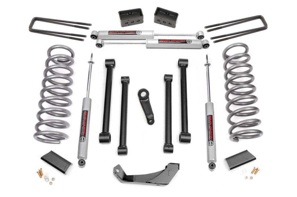 Rough Country 5 Inch Lift Kit Ram 1500 4WD (2000-2001)