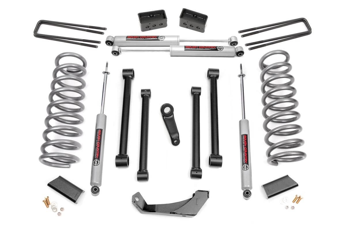 Rough Country 5 Inch Lift Kit Ram 1500 4WD (2000-2001)