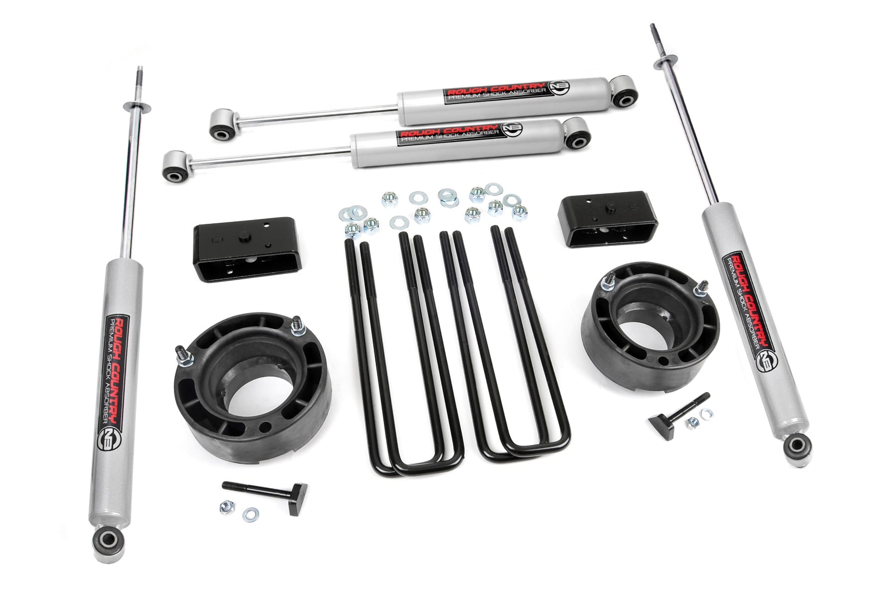 Rough Country 2.5 Inch Lift Kit Ram 1500 4WD (1994-2001)