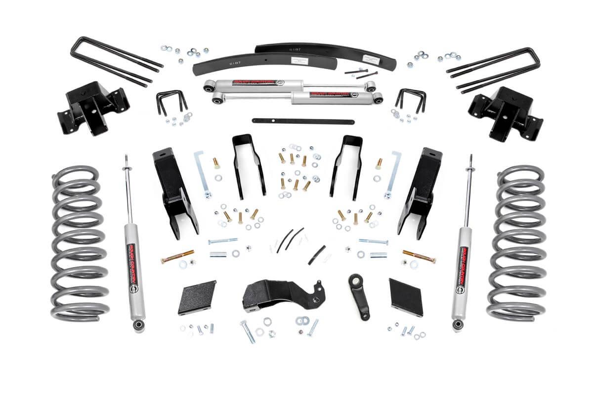 Rough Country 5 Inch Lift Kit Ram 2500 4WD (1994-1999)