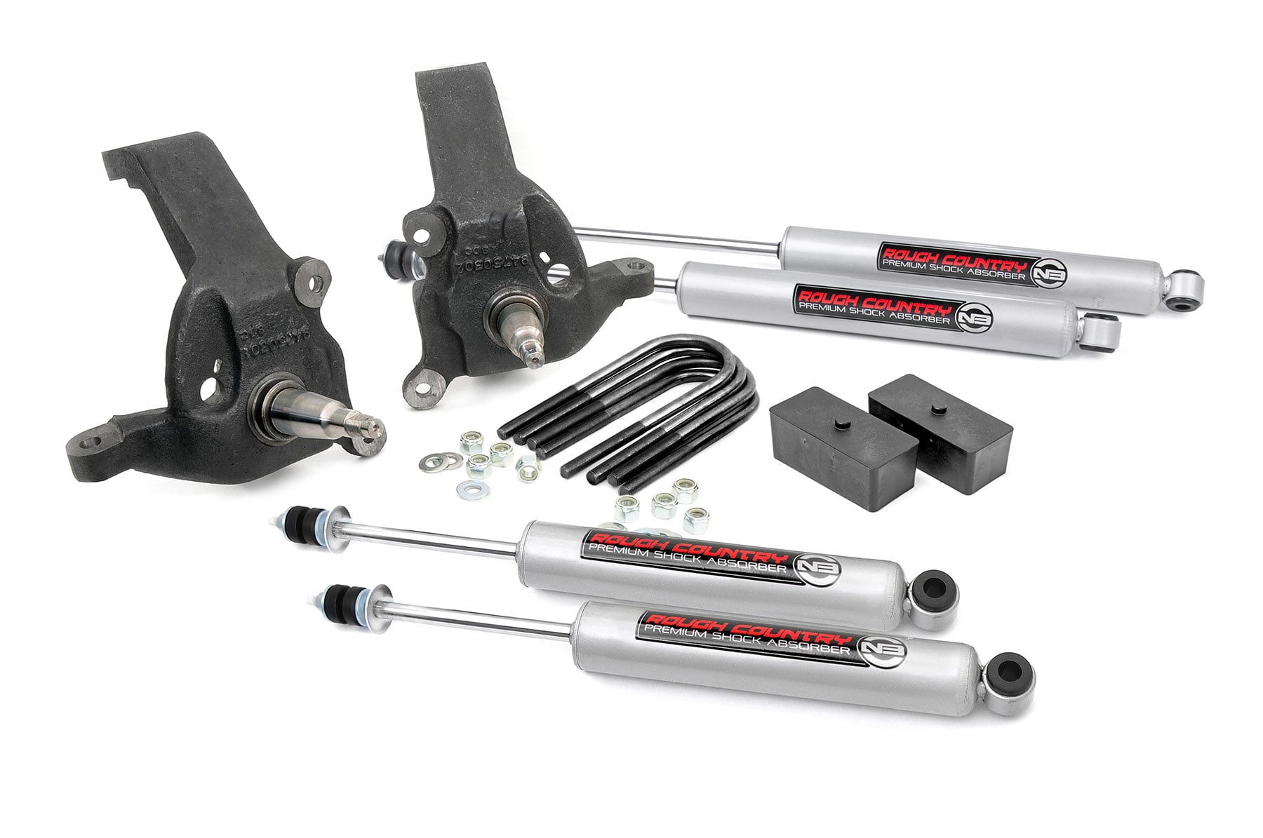 Rough Country 3 Inch Lift Kit Ford F-150 2WD (1997-2003)