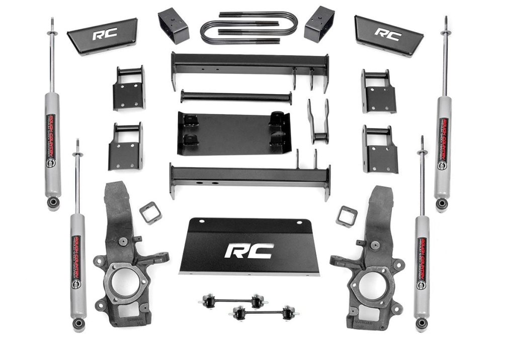 Rough Country 4 Inch Lift Kit Ford F-150 4WD (1997-2003)