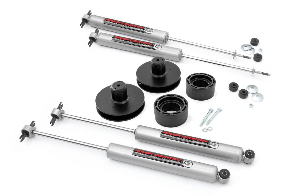 Rough Country 2 Inch Lift Kit N3 Jeep Wrangler TJ (97-06)/Wrangler Unlimited (04-06)