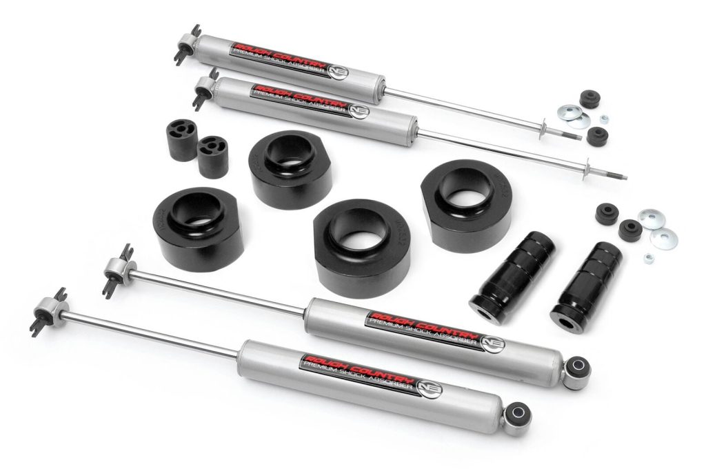Rough Country 1.5 Inch Lift Kit N3 Jeep Wrangler TJ (97-06)/Wrangler Unlimited (04-06)